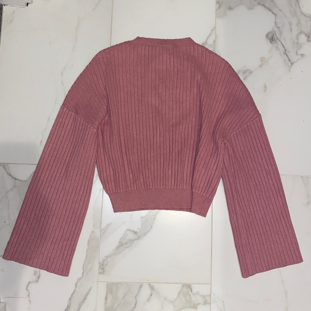 Fade by BKE- Ribbed Drop Shoulder Sweater
